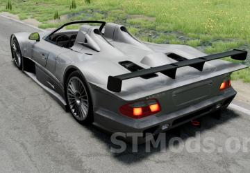 Mercedes-Benz CLK GTR version 1.1 for BeamNG.drive (v0.35.x)