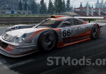 Mercedes-Benz CLK GTR version 1.1 for BeamNG.drive (v0.35.x)