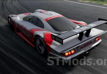 Mercedes-Benz CLK GTR version 1.1 for BeamNG.drive (v0.35.x)