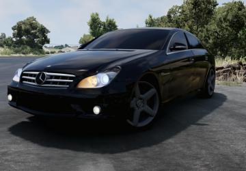 Mercedes-Benz CLS (W219) version 1.0 for BeamNG.drive (v0.35.x)