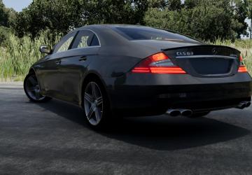 Mercedes-Benz CLS (W219) version 1.0 for BeamNG.drive (v0.35.x)