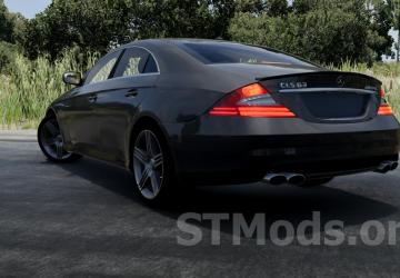 Mercedes-Benz CLS (W219) version 1.0 for BeamNG.drive (v0.35.x)