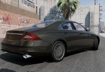 Mercedes-Benz CLS (W219) version 1.0 for BeamNG.drive (v0.29.x)