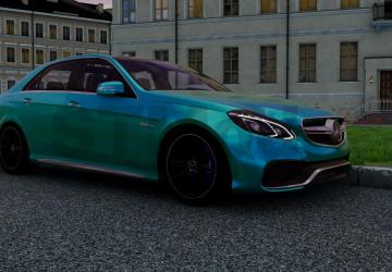 Mercedes-Benz E63 AMG (W212) version 1.0 for BeamNG.drive (v0.36.x)