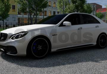 Mercedes-Benz E63 AMG (W212) version 1.0 for BeamNG.drive (v0.36.x)