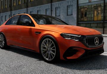 Mercedes-Benz E-Class (W214) version 1.0 for BeamNG.drive (v0.36.x)