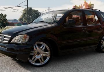 Mercedes-Benz ML (W163) version 0.3 for BeamNG.drive (v0.31.x)
