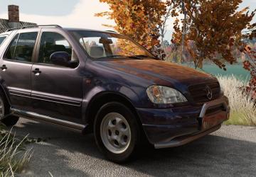 Mercedes-Benz ML (W163) version 0.3 for BeamNG.drive (v0.31.x)
