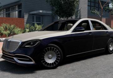 Mercedes-Benz S-Class (W222) version 1.0 for BeamNG.drive (v0.30.x)