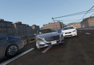 Mercedes-Benz S Class W222 version 1.0 for BeamNG.drive (v0.24)
