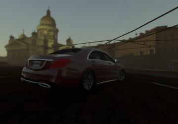 Mercedes-Benz S Class W222 version 1.0 for BeamNG.drive (v0.24)