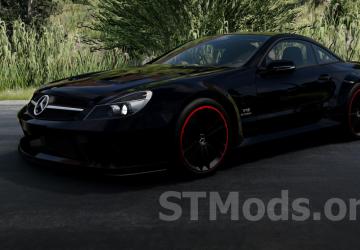 Mercedes-Benz SL65 AMG Black Series version 1.4 for BeamNG.drive (v0.35.x)