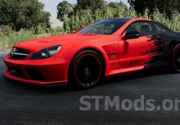 Mercedes-Benz SL65 AMG Black Series version 1.4 for BeamNG.drive (v0.35.x)