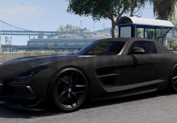 Mercedes-Benz SLS AMG version 1.1 for BeamNG.drive (v0.31.x)
