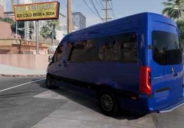 Mercedes-Benz Sprinter (W907-W910) (2018-2022) v1.0 for BeamNG.drive (v0.29.x)