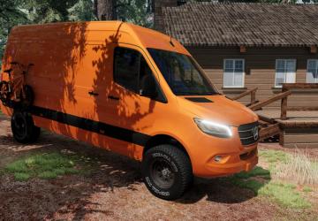 Mercedes-Benz Sprinter (W907-W910) (2018-2022) v1.0 for BeamNG.drive (v0.29.x)