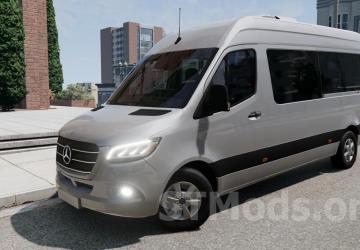 Mercedes-Benz Sprinter (W907-W910) (2018-2022) v2.0 for BeamNG.drive (v0.31.x)