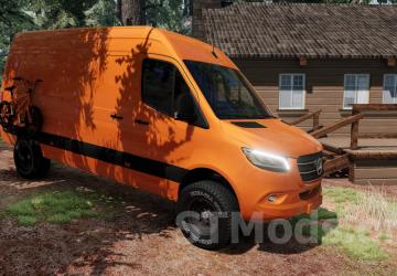 Mercedes-Benz Sprinter (W907-W910) (2018-2022) v2.0 for BeamNG.drive (v0.31.x)