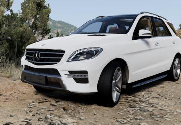 Mercedes-Benz (W166) Pack version 1.0 for BeamNG.drive (v0.35.x)
