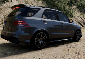 Mercedes-Benz (W166) Pack version 1.0 for BeamNG.drive (v0.35.x)