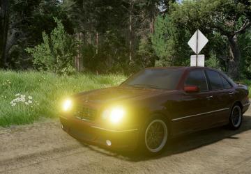 Mercedes-Benz W210 version 3.0 for BeamNG.drive (v0.29.x)