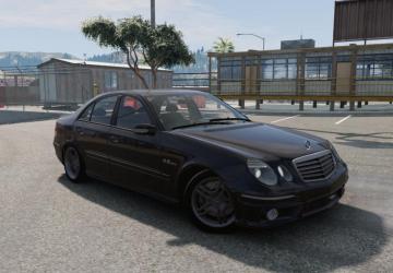 Mercedes-Benz W211 version 1.0 for BeamNG.drive (v0.27)