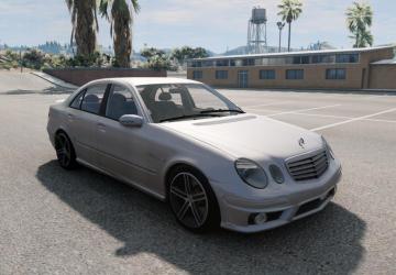 Mercedes-Benz W211 version 1.0 for BeamNG.drive (v0.27)
