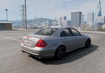 Mercedes-Benz W211 version 1.1 for BeamNG.drive (v0.27)