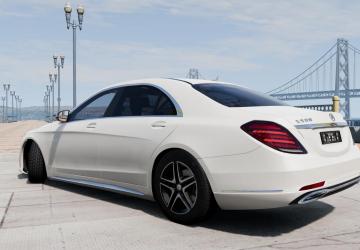 Mercedes-Benz W222 version 1.0 for BeamNG.drive (v0.29.x)