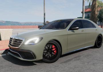 Mercedes-Benz W222 version 1.0 for BeamNG.drive (v0.29.x)