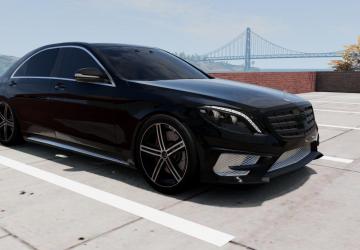 Mercedes-Benz W222 version 1.0 for BeamNG.drive (v0.29.x)