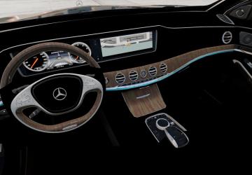 Mercedes-Benz W222 version 1.0 for BeamNG.drive (v0.29.x)