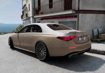 Mercedes-Benz W223/Z223 Maybach (2022) version 1.0 for BeamNG.drive (v0.27)