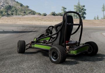 Mini Flea Go Kart version 1.0 for BeamNG.drive (v0.29.x)
