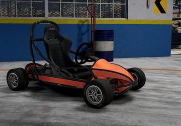 Mini Flea Go Kart version 1.0 for BeamNG.drive (v0.29.x)