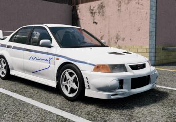Mitsubishi Lancer Evolution 5-6 version 1.0 for BeamNG.drive (v0.30.x)