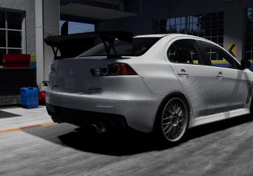 Mitsubishi Lancer Evolution X version 1.0 for BeamNG.drive (v0.31.x)
