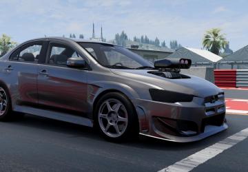 Mitsubishi Lancer Evolution X version 1.0 for BeamNG.drive (v0.31.x)
