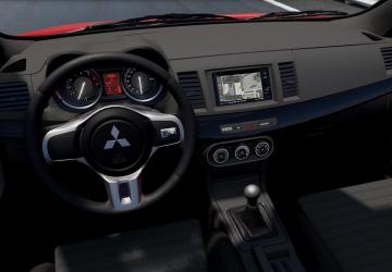Mitsubishi Lancer Evolution X version 1.0 for BeamNG.drive (v0.31.x)