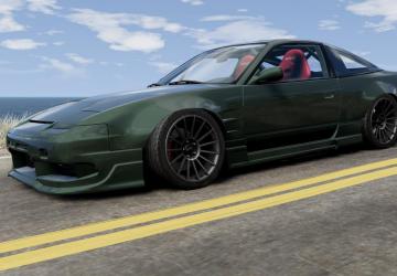 Nissan 180SX version 1.0 for BeamNG.drive (v0.36.x)