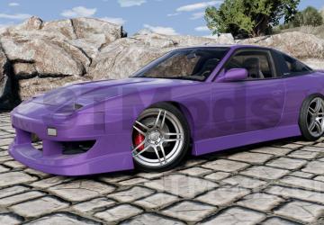 Nissan 180SX version 1.6 for BeamNG.drive (v0.35.x)