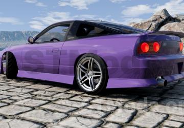 Nissan 180SX version 1.6 for BeamNG.drive (v0.35.x)