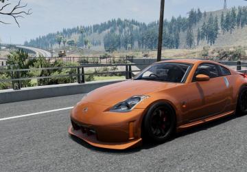 Nissan 350Z version 1.1 for BeamNG.drive (v0.29.x)