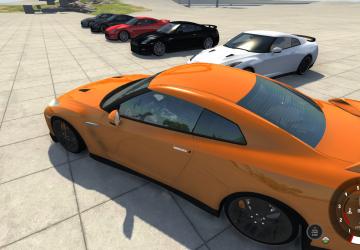 Nissan GT-R 2007-2017 version 1.0 for BeamNG.drive (v0.13)