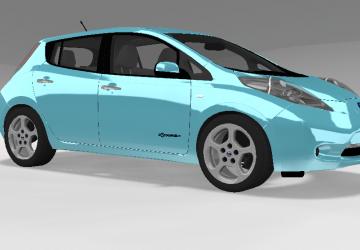 Nissan Leaf version 1.1 for BeamNG.drive (v0.19.4.2)