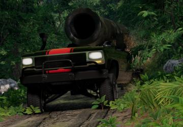 Off-Road Old Cannon (D-Series-based) version 1.1 for BeamNG.drive (v0.29.x)