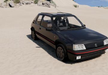 Peugeot 205 (1988-1998) version 4.1 for BeamNG.drive (v0.35.x)