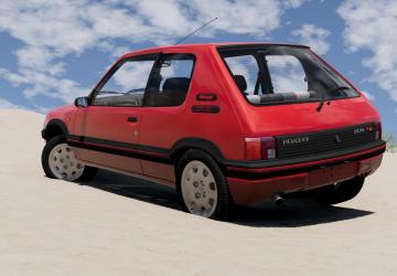 Peugeot 205 (1988-1998) version 4.1 for BeamNG.drive (v0.35.x)