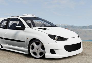 Peugeot 206 version 1.1 for BeamNG.drive (v0.30.x)