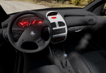 Peugeot 206 version 1.1 for BeamNG.drive (v0.30.x)